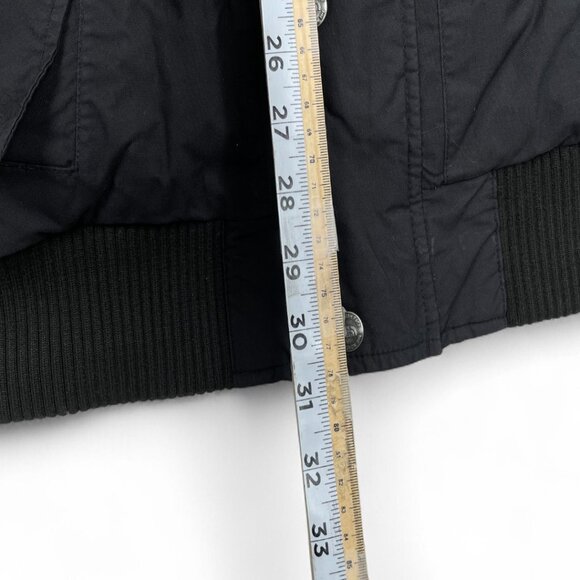 The North Face Goose Down Hyvent Men's Large Parka Jacket Hooded Removable Fur - Picture 9 of 11